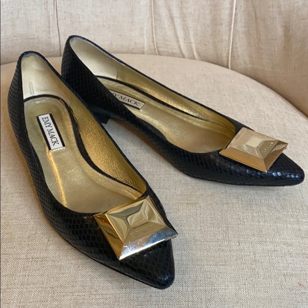 Emy Mack Python Flats - image 1